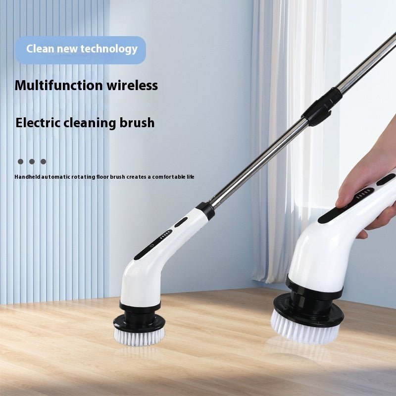Electric Multifunction Cleaning Brush Scrubbing Brush Charging Waterproof - Essential Rush 