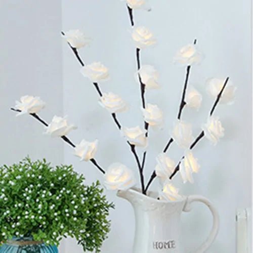 LED Willow Branch Lamp: Elegant Home Decor Accent - Essential Rush 