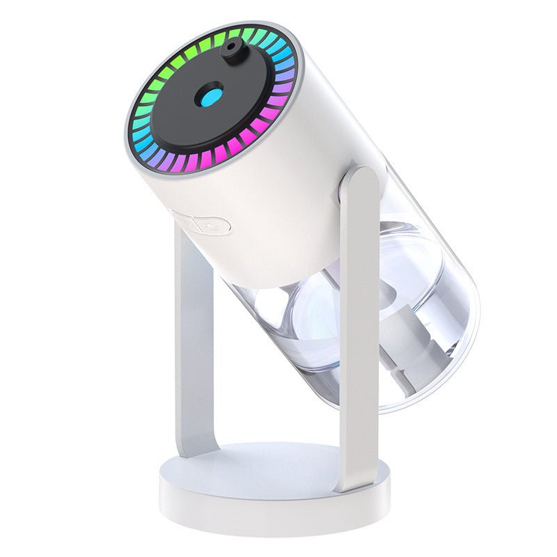 New Projection Starry Sky Top Ambient Light Humidifier Small Portable Anti-Dry Burn Car Home USB Spray Shaking Head - Essential Rush 