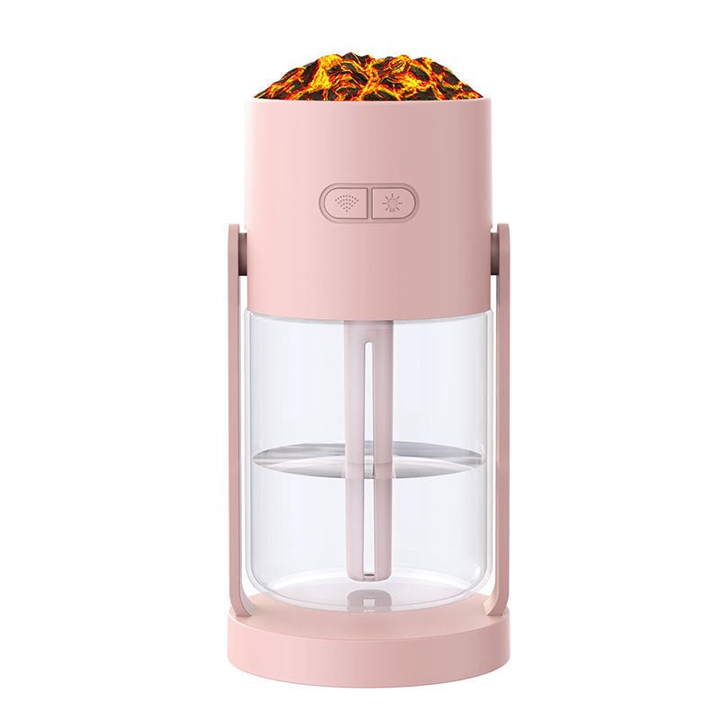 New Projection Starry Sky Top Ambient Light Humidifier Small Portable Anti-Dry Burn Car Home USB Spray Shaking Head - Essential Rush 