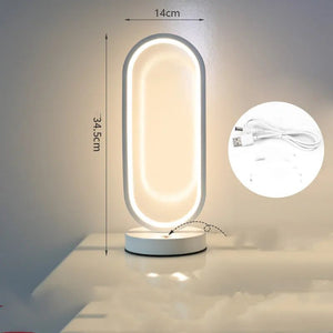 Touch & Remote Bedside Lamp with Eye Protection - Essential Rush 